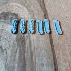 3d printed landing craft tank MK 5 x6 1/1250 waterline