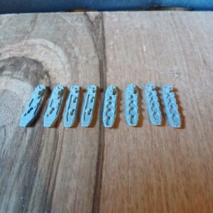 3d printed landing craft gun x8 1/1250 waterline