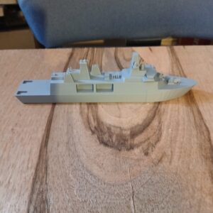 3d printed Royal Navy Type 31 Frigate 1/1250 waterline