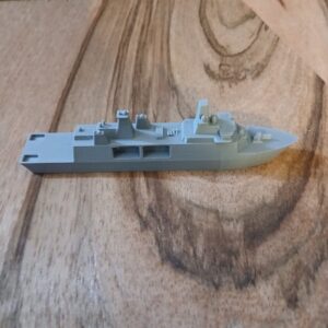 3d printed Royal Navy Type 31 Frigate 1/700 waterline