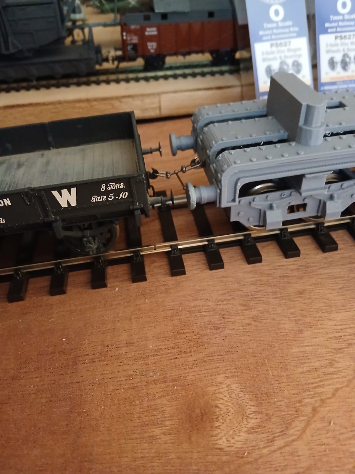 3d printed BL 12 inch howitzer Mk v 1/43 model kit rail gun railway artillery ww1 o Gauge - Image 6
