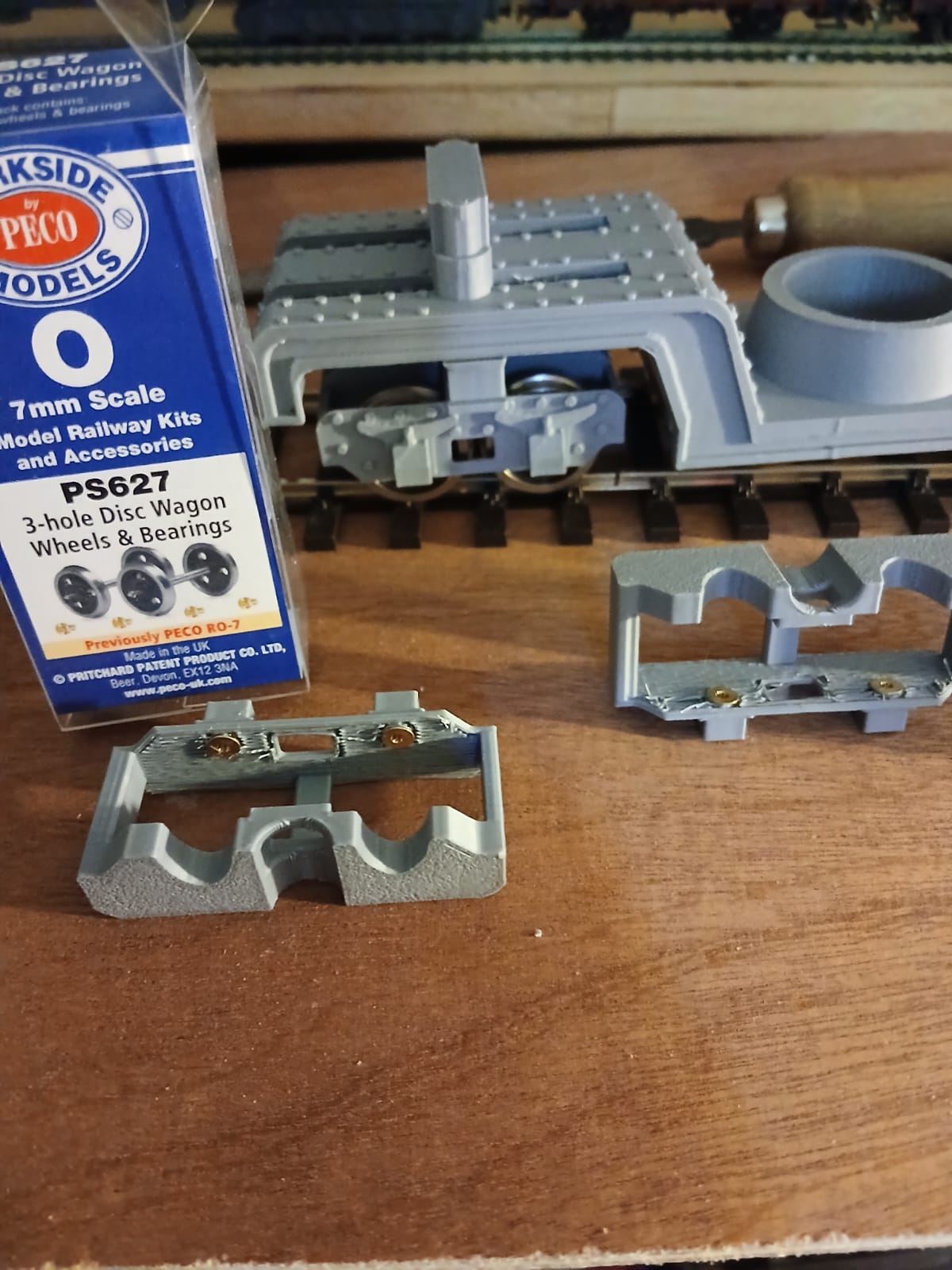 3d printed BL 12 inch howitzer Mk 3 1/43 model kit rail gun railway artillery ww1 o Gauge - Image 17