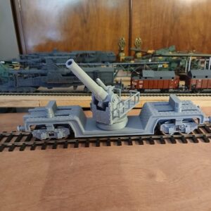 3d printed BL 12 inch howitzer Mk 3 1/43 model kit rail gun railway artillery ww1 o Gauge
