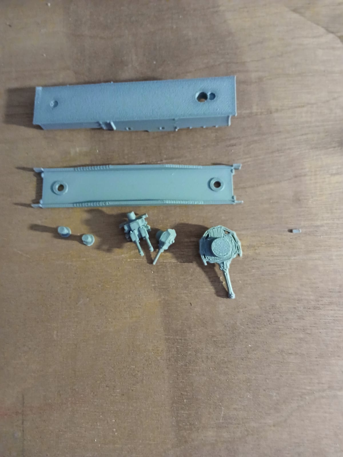 3d printed German panzerzug 6 gun aa wagon n gauge 1/144 armoured train - Image 2