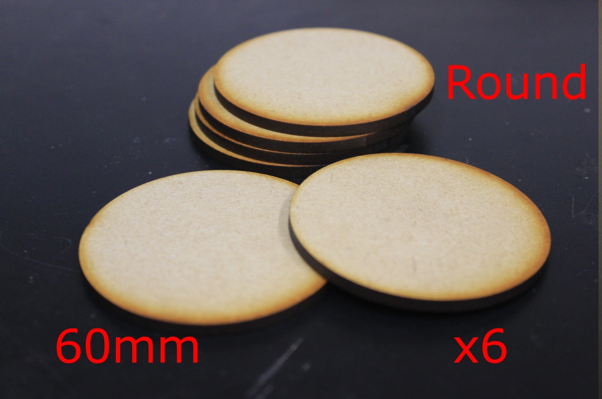 Round Bases laser cut model kit wargaming - Image 8