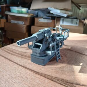 3d printed ww1 German artillery mortar 30.5 cm beta gerat 09 1/56 28mm