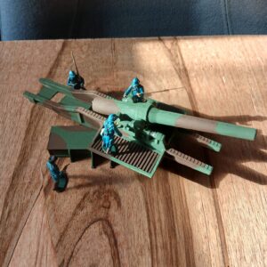 3d printed ww1 French canon de 240l mle 8417 st chamond 1/56 28mm