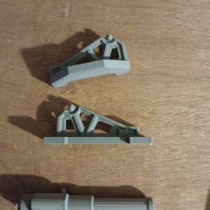 3d printed ww1 Italian Obice 305 17 modello 16 su affusto Garrone ww2 1/72 20mm