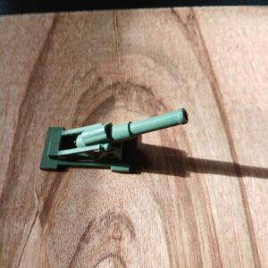 3d printed ww1 Italian Obice 305 17 modello 16 su affusto Garrone ww1 1/72 20mm