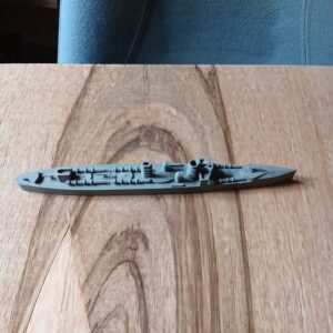 3d printed WW1 destroyers destroyers sms v 25 1/350