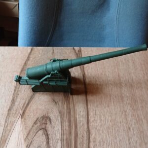 3d printed ww1 Italian Cannone navale da 381 40 1/72 20mm