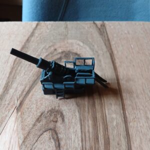 3d printed ww1 German artillery mortar 30.5 cm beta gerat 09 1/72 20mm